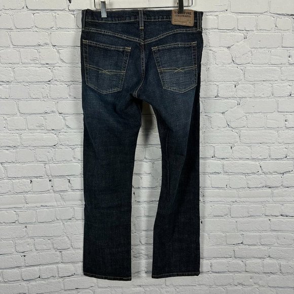 Levi Strauss Men's‎ Signature S51 Straight Leg Denim Jeans, Size W32 x L32 - Picture 2 of 7